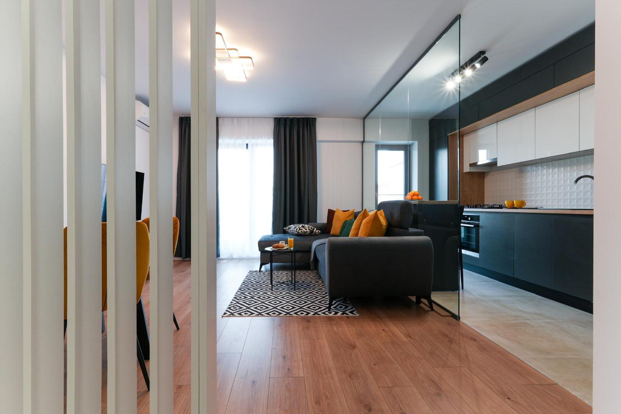 Sandra - Park-View Apt With Balcony & Parking Bucharest Luaran gambar