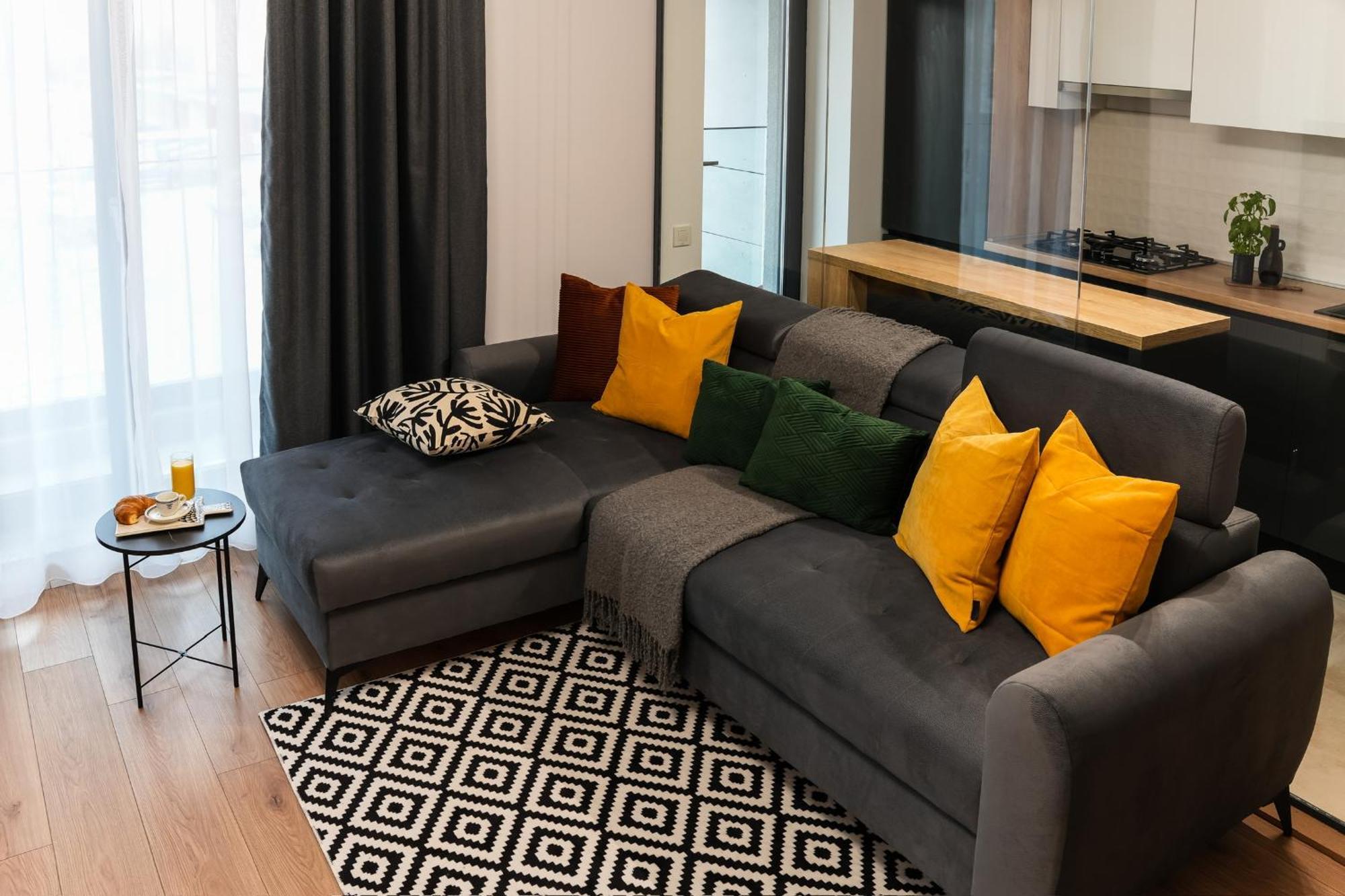 Sandra - Park-View Apt With Balcony & Parking Bucharest Luaran gambar